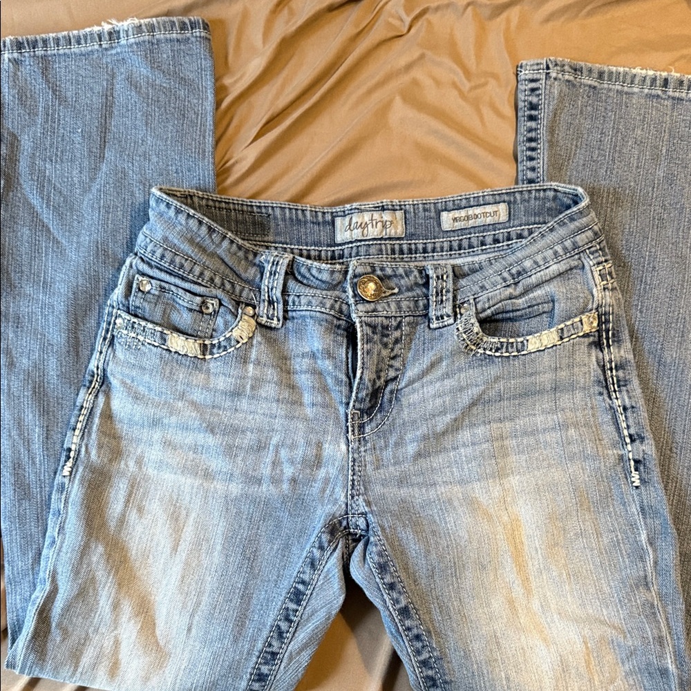 Daytrip Light Blue Boot Cut Jeans